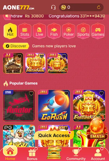 Aone777 Game