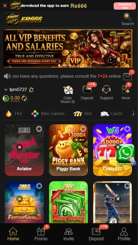 ER666 Game